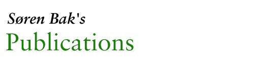 About S&oslash;ren Bak